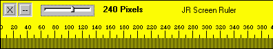 JR Screen Ruler Screenshot